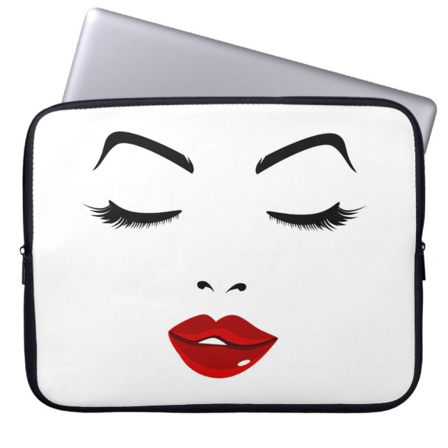Funda Para Portátil Cara elegante (Frente)
