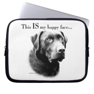 Funda Para Portátil Cara feliz de laboratorio