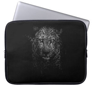 FUNDA PARA PORTÁTIL CARA LEOPARD