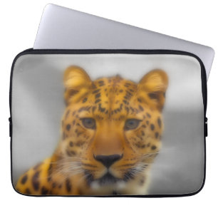 Funda Para Portátil Cara leopardo
