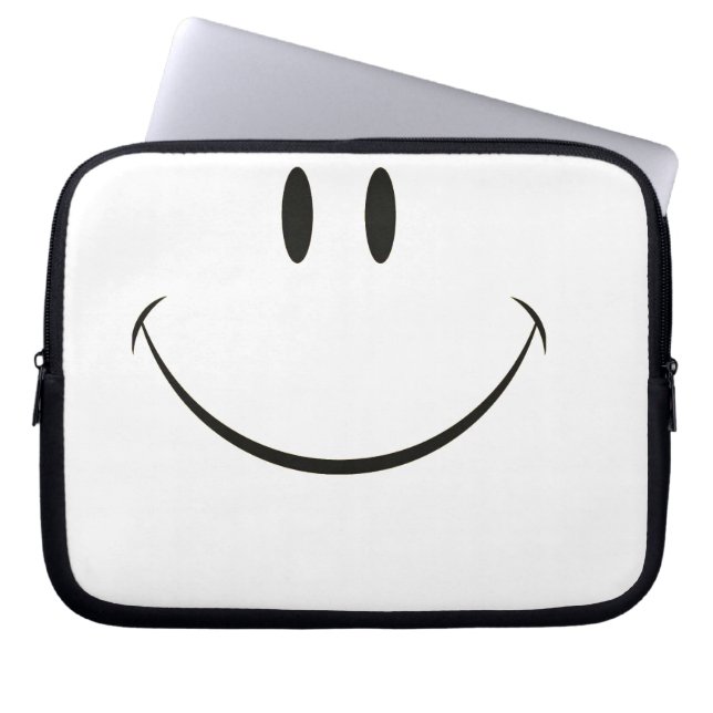 Funda Para Portátil Cara sonriente (Frente)