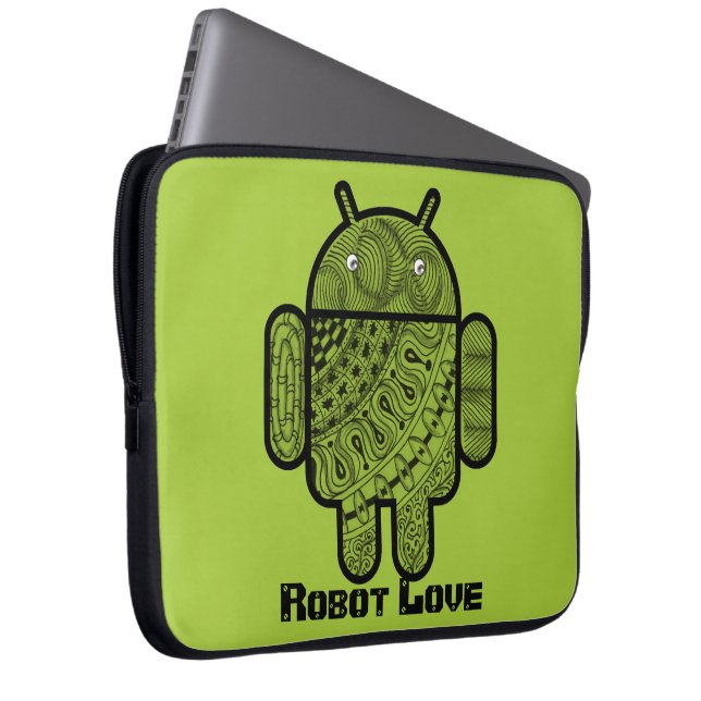Funda Para Portátil Carácter Pancho Doodle para el robot Android™ (Anverso derecho)