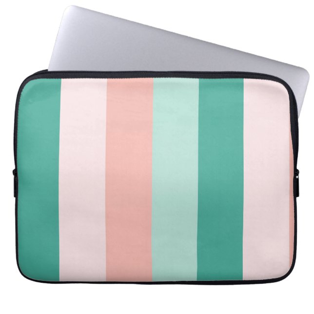 Funda Para Portátil Caramelo de Menta (Frente)