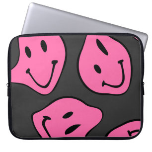 Funda Para Portátil Caras hipster psicodélicas, diseño impecable.