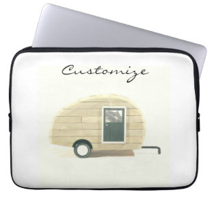 Funda Para Portátil Caravana gitana de remolque de lágrimas vintage 