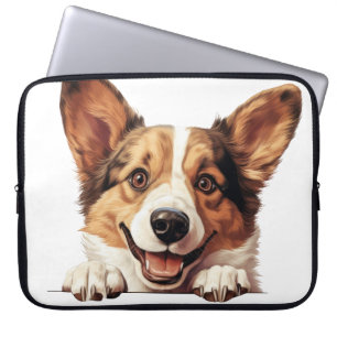 FUNDA PARA PORTÁTIL CARDIGAN COLOR TRI WELSH CORGI DOG