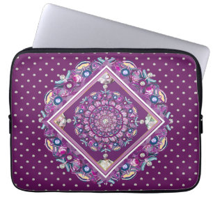 Funda Para Portátil Cardinal Red Rosace