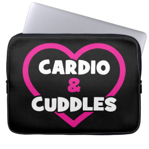 Funda Para Portátil Cardio y charcos - Divertido entrenamiento de gimn