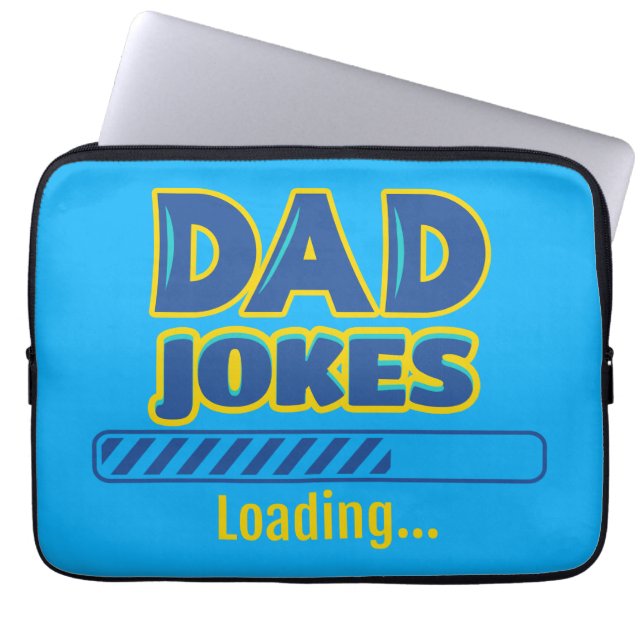Funda Para Portátil Carga de Chistes de papá (Frente)