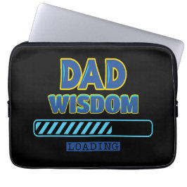 Funda Para Portátil Carga de Sabiduría de Papá