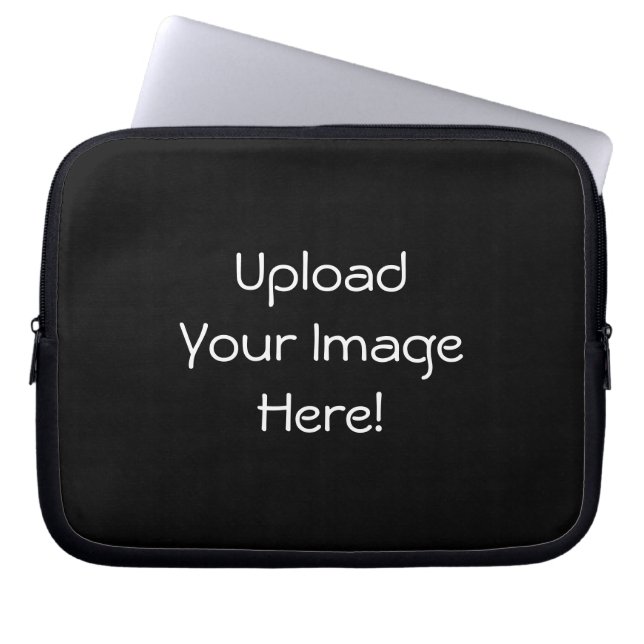 Funda Para Portátil Cargar - Su propia foto - Neoprene Portátil Sleeve (Frente)