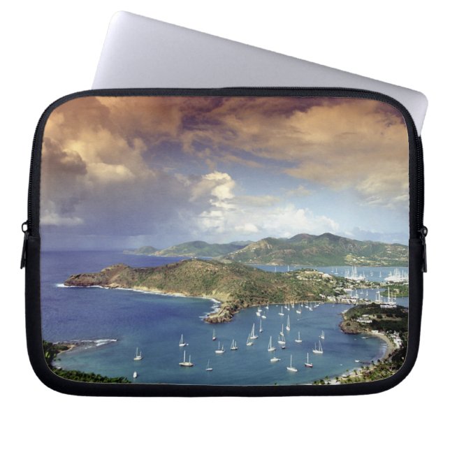 Funda Para Portátil Caribe, Antigua. (Frente)