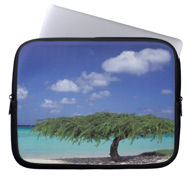 Funda Para Portátil Caribe, Aruba. Playa Eagle (Frente)