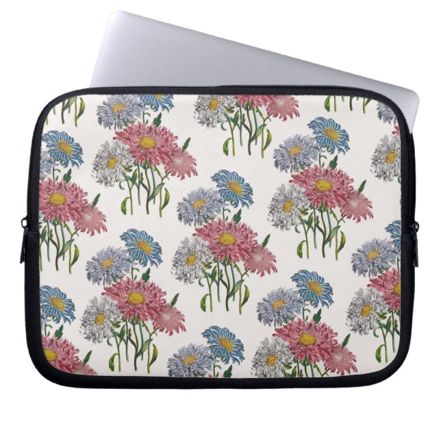 Funda Para Portátil Carnaval de flores (Frente)