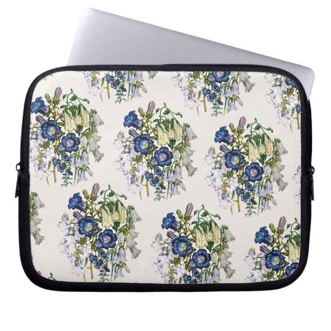 Funda Para Portátil Carnaval de flores (Frente)
