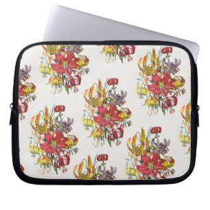 Funda Para Portátil Carnaval de flores