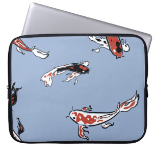 Funda Para Portátil Carne de pez patrón koi koi carpa