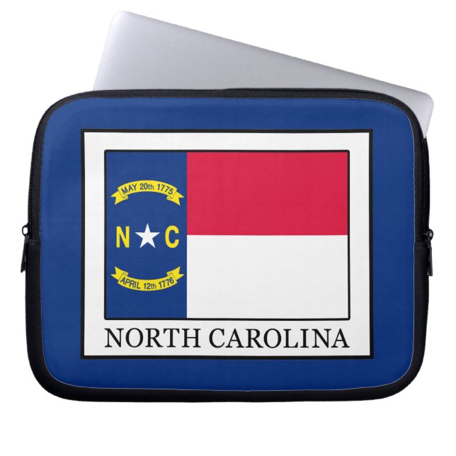 Funda Para Portátil Carolina del Norte (Frente)