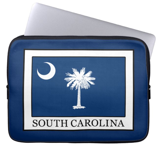 Funda Para Portátil Carolina del Sur (Frente)