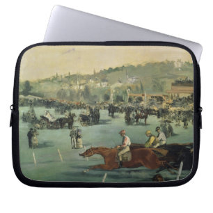Funda Para Portátil Carrera de caballos de Manet el , 1872