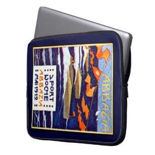 Funda Para Portátil Carreras de barcos de velocidad de Abbazia de 1912