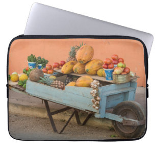 Funda Para Portátil Carro de frutas y verduras, Cuba