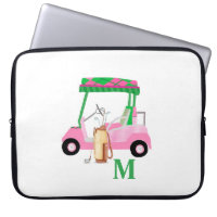 Carro de golf personalizado femenino