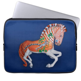 Funda Para Portátil Carrusel Animal Quagga Zebra Photo Laptop Sleeve