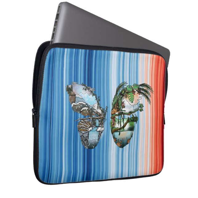 Funda Para Portátil Carry the Future, Protect the Planet - COP30 (Anverso derecho)