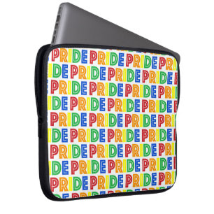 Funda Para Portátil Cartas arcoiris en la celebración del mes del Orgu