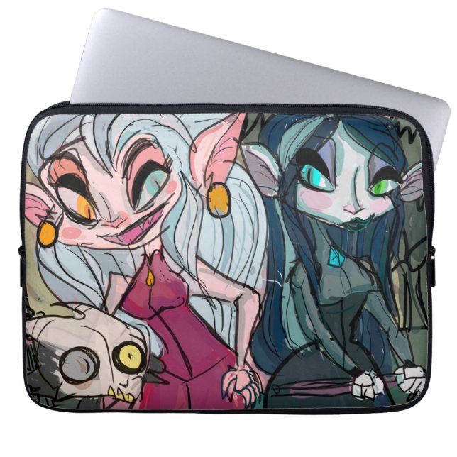 Funda Para Portátil Cartera de la casa de la lechuza (Frente)