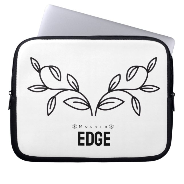 Funda Para Portátil Cartera para laptop – Modern Edge (Frente)