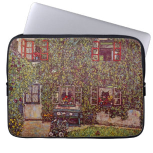 Funda Para Portátil Casa de Guardaboschi por Gustav Klimt, Arte Antigu