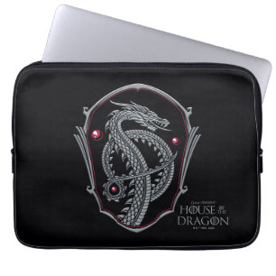 Funda Para Portátil CASA DEL DRAGÓN   Escudo Silver Dragon