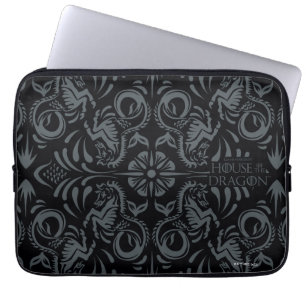 Funda Para Portátil CASA DEL DRAGÓN   Patrón de diamantes de Velaryon