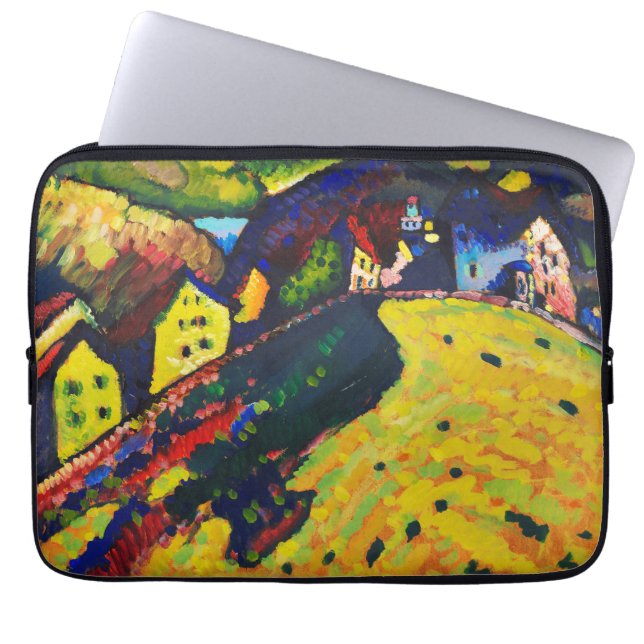 Funda Para Portátil Casas Wassily Kandinsky en Murnau. Expressionismo (Frente)