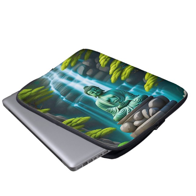 Funda Para Portátil Cascada de Buda (Inferior anverso)