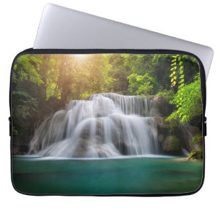 Funda Para Portátil Cascada el Kanjanaburi Tailandia de Erawan