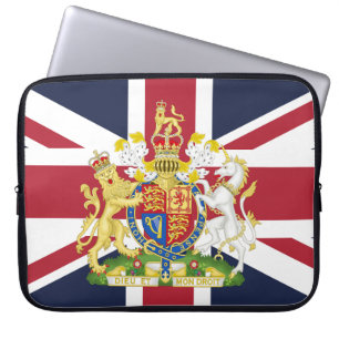 Funda Para Portátil caso de teléfono de bandera del Reino Unido