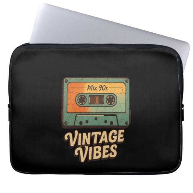 Funda Para Portátil Cassette clásico (Frente)