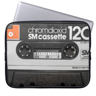 Funda Para Portátil Cassette Vintage BASF: artículo del coleccionista