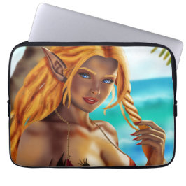 Funda Para Portátil Cassja en la playa