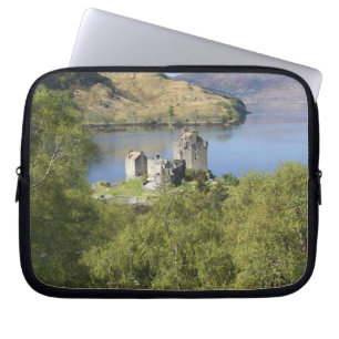 Funda Para Portátil Castillo de Eilean Donan, Escocia. El famoso Eilea
