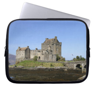 Funda Para Portátil Castillo de Eilean Donan, Escocia. El famoso Eilea