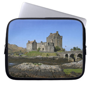 Funda Para Portátil Castillo de Eilean Donan, Escocia. El famoso Eilea