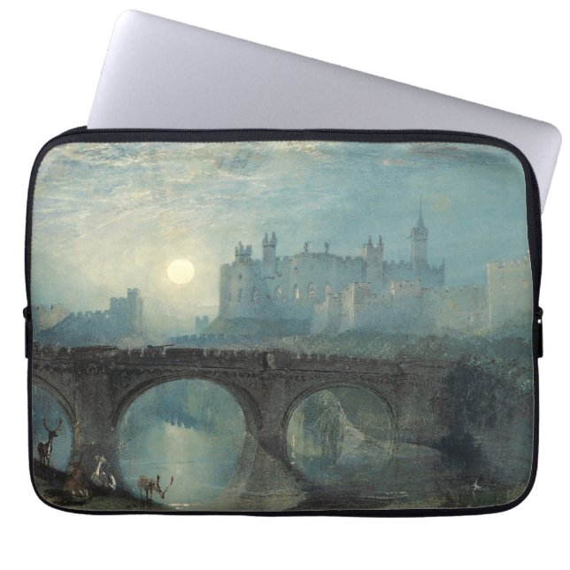 Funda Para Portátil Castillo de William Turner Alnwick (Frente)