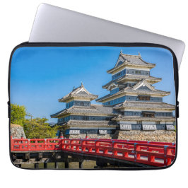 Funda Para Portátil Castillo y puente de Matsumoto