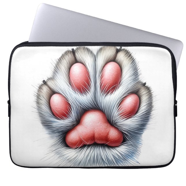 Funda Para Portátil Cat Claw Electronics Bag – Cute & Fun (Frente)