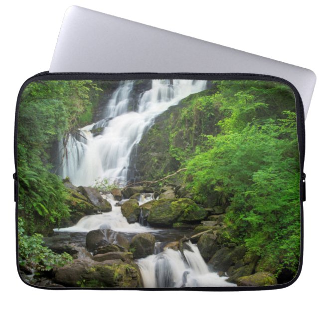 Funda Para Portátil Catarata de Torc, Irlanda (Frente)