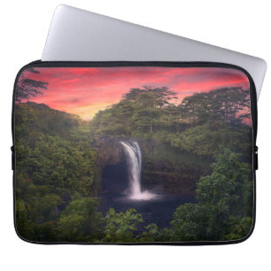 Funda Para Portátil Cataratas   Cataratas del arcoiris, Hilo, Hawaii